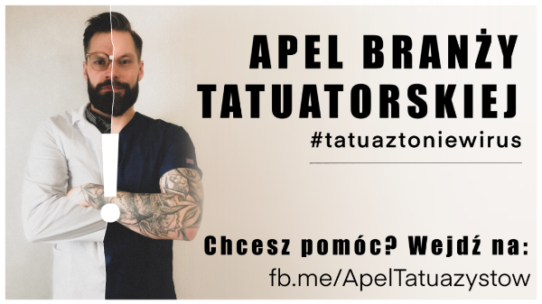 Apel branży tatuatorskiej
