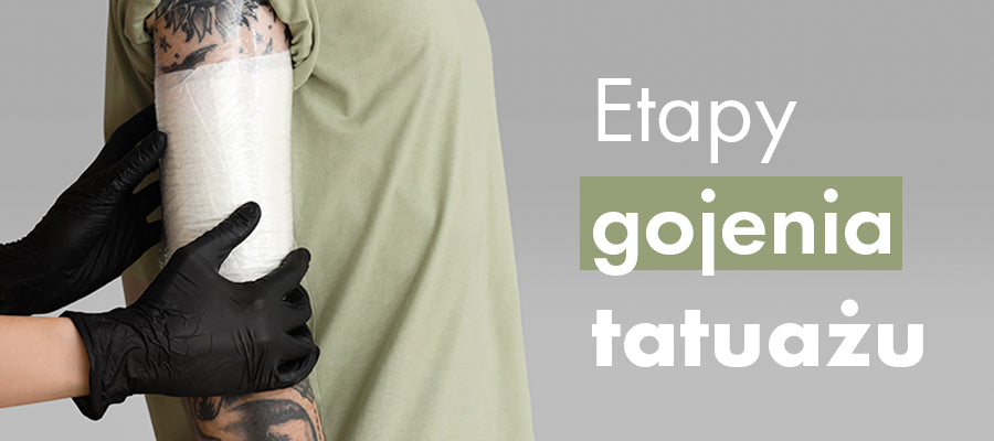 Etapy gojenia tatuażu
