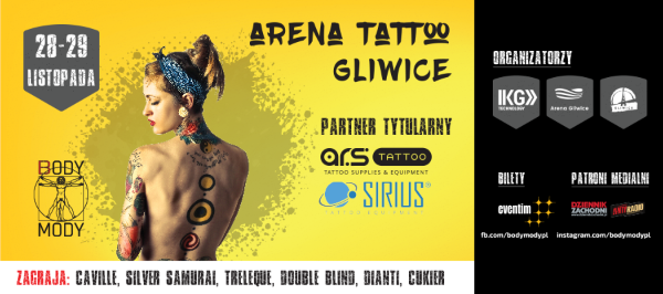 Arena Tattoo Gliwice, wydarzenie jakiego jeszcze nie było!