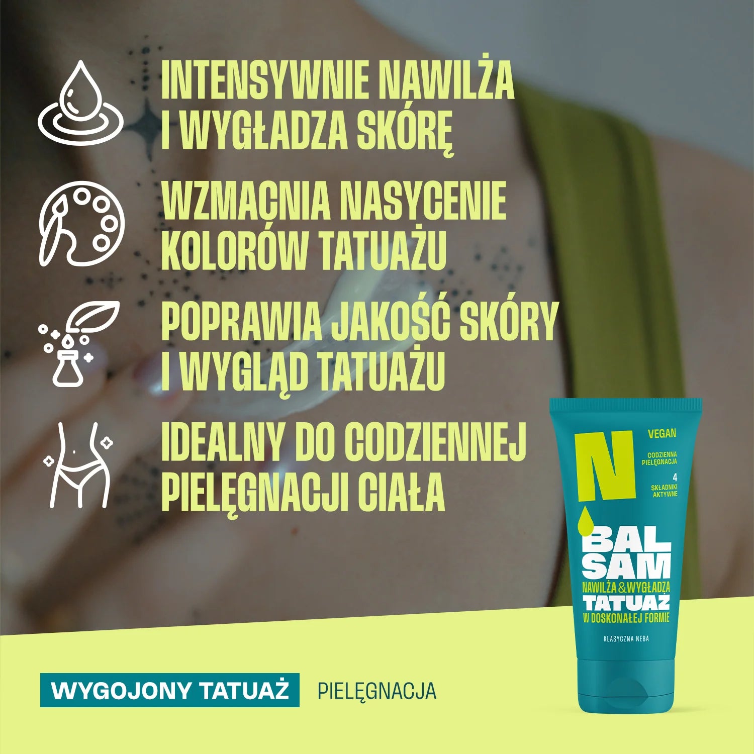 Neba balsam nawilżający do tatuażu