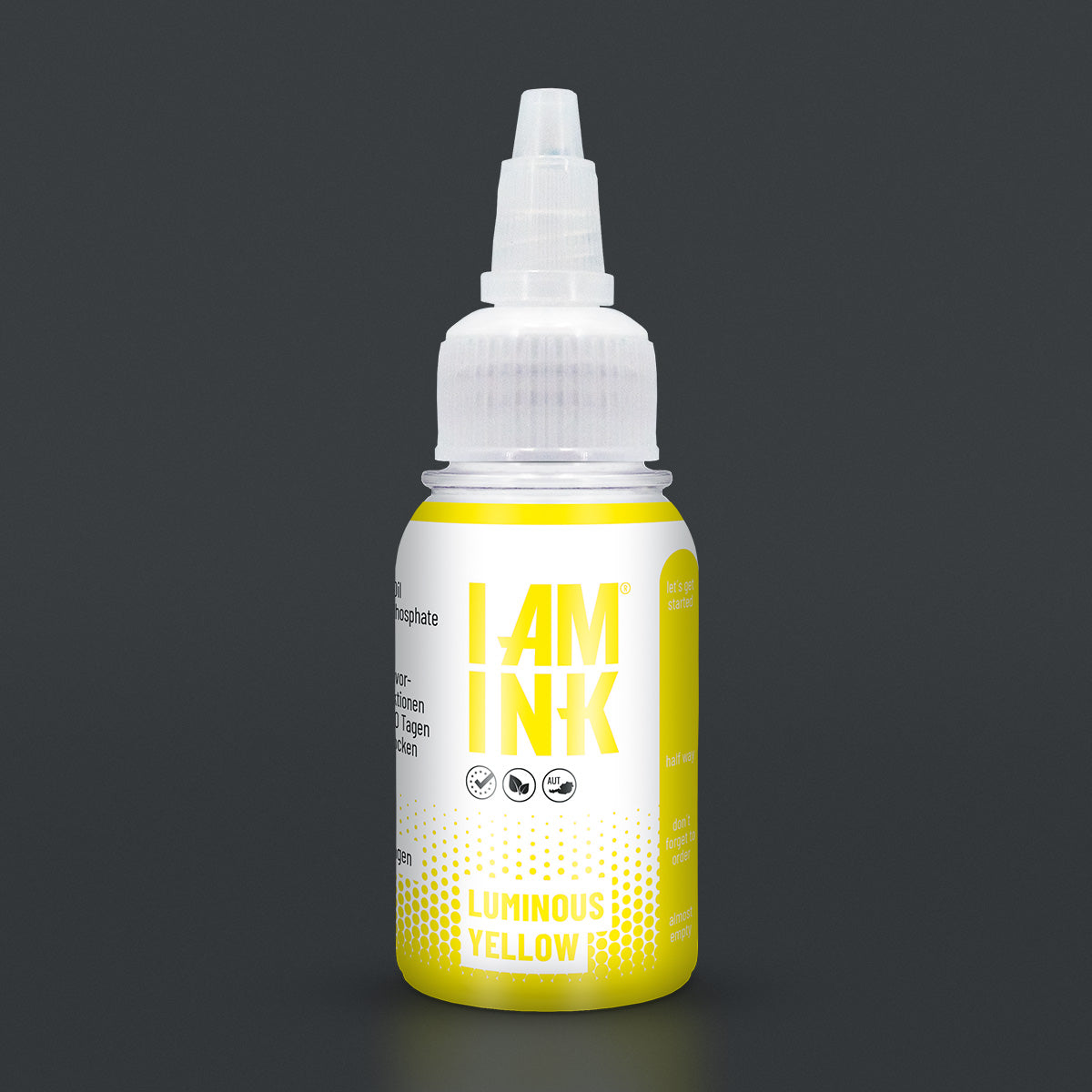 I am Ink Luminous Yellow tusz do tatuażu 04-2026 outlet