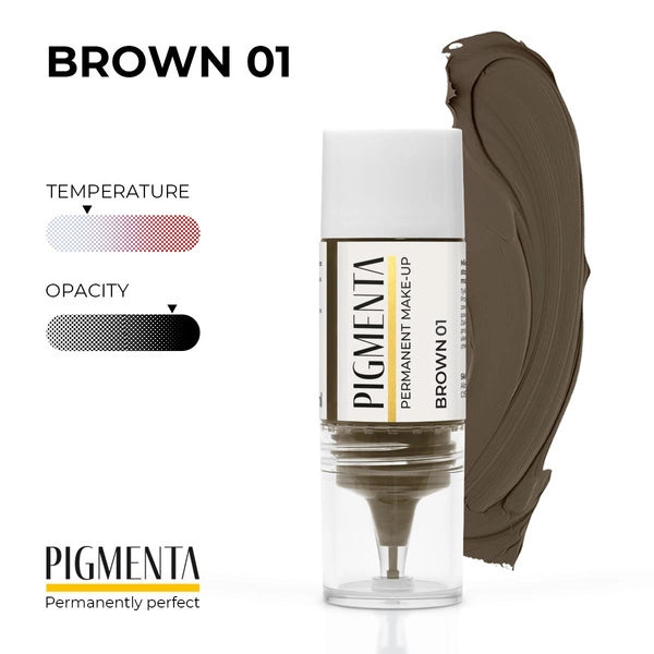 Pigmenta Brown 01 pigment do makijażu permanentnego