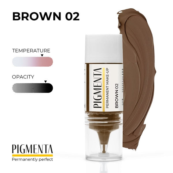 Pigmenta Brown 02 pigment do makijażu permanentnego
