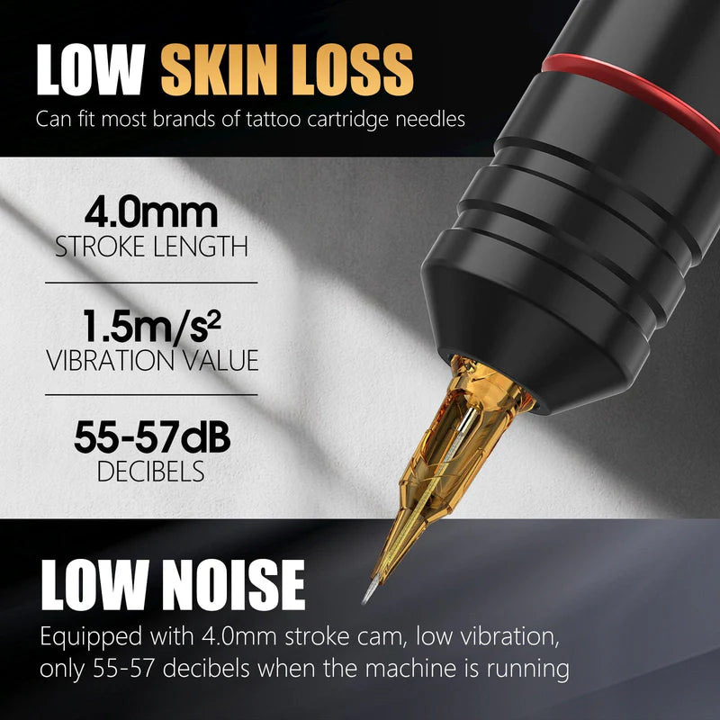 Amibition Ninja Pro bezprzewodowa maszynka do tatuażu pen 4.0 mm