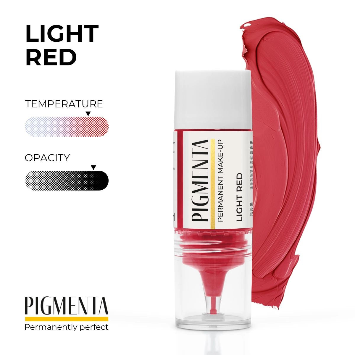 Pigmenta Light Red pigment do makijażu permanentnego