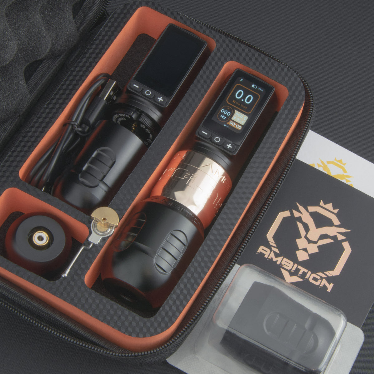 Ambition Soldier 270 machine à tatouer pen sans fil course interchangeable 4.0-4.5 mm