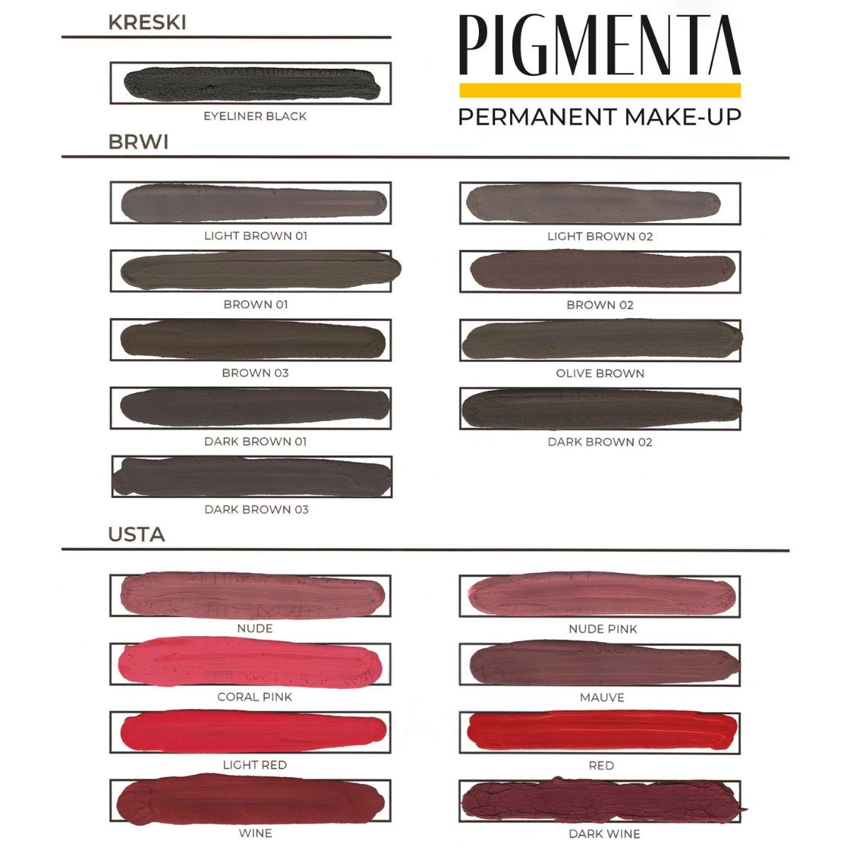 Pigmenta Nude pigment do makijażu permanentnego