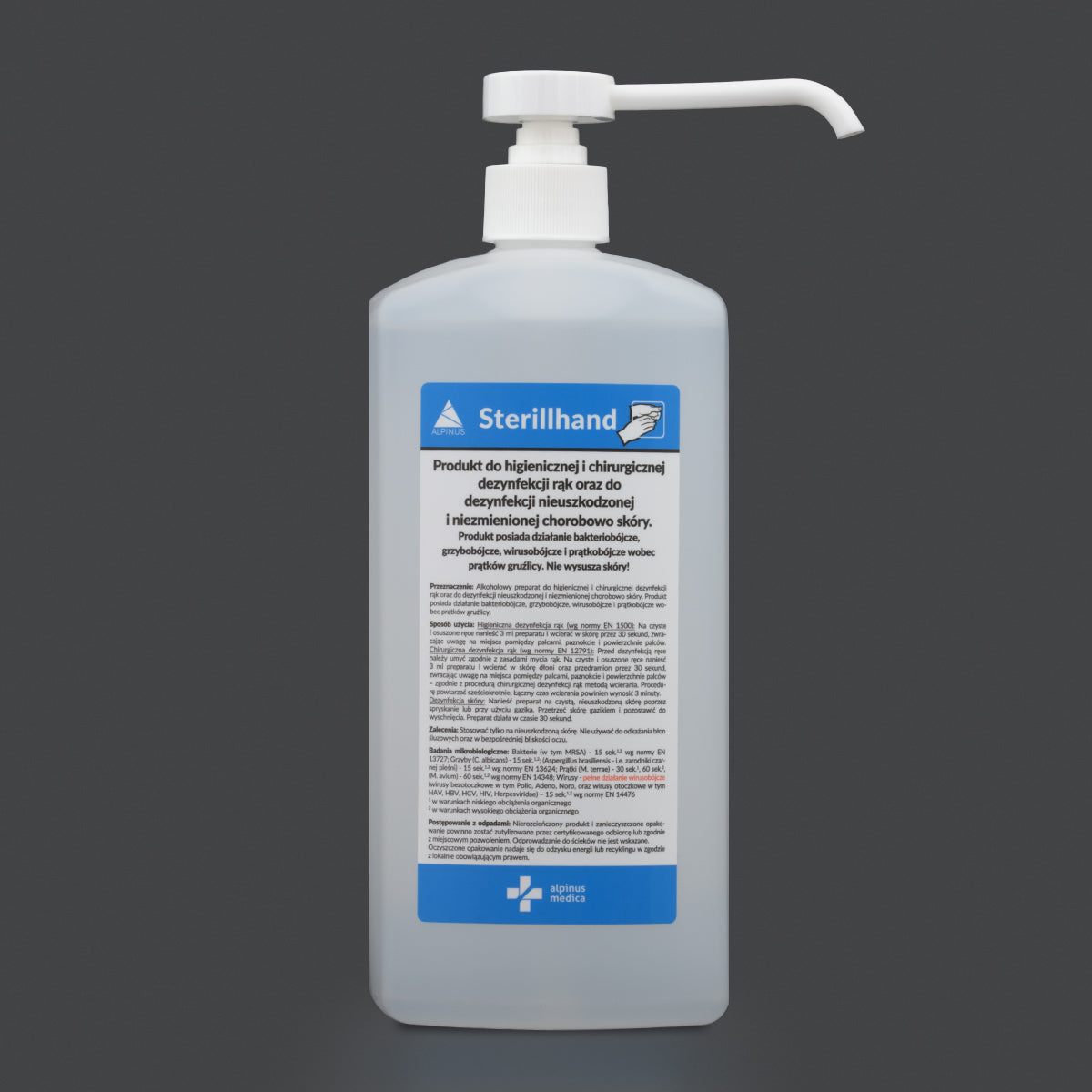 Alpinus Medica Sterillhand płyn do dezynfekcji skóry