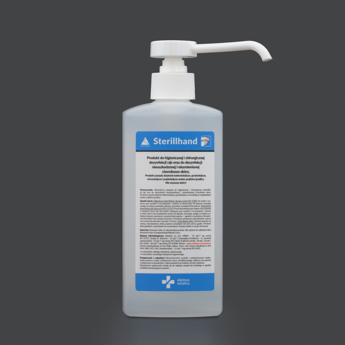 Alpinus Medica Sterillhand płyn do dezynfekcji skóry