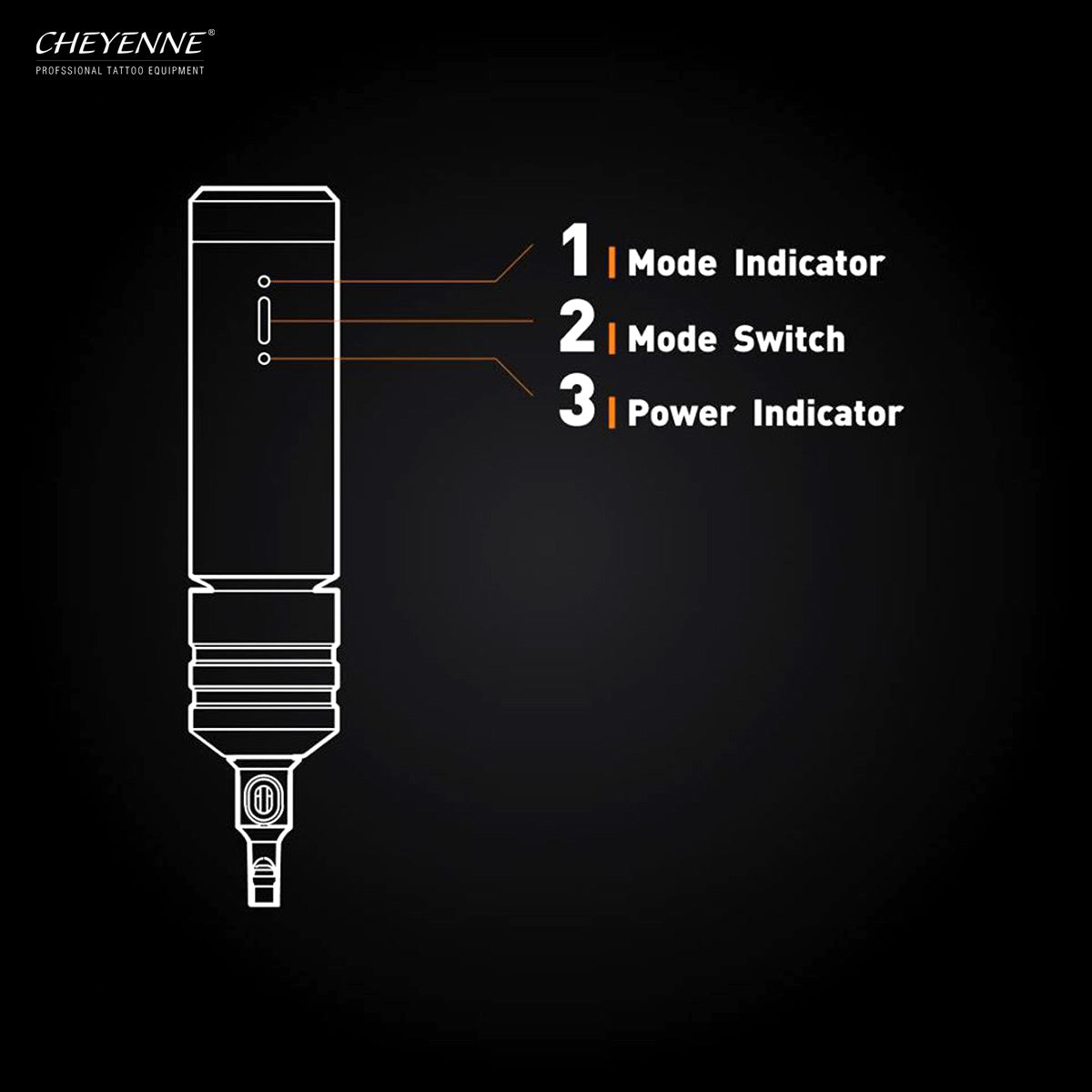 Cheyenne Sol Nova Unlimited bezprzewodowa maszynka do tatuażu pen 5.0 mm