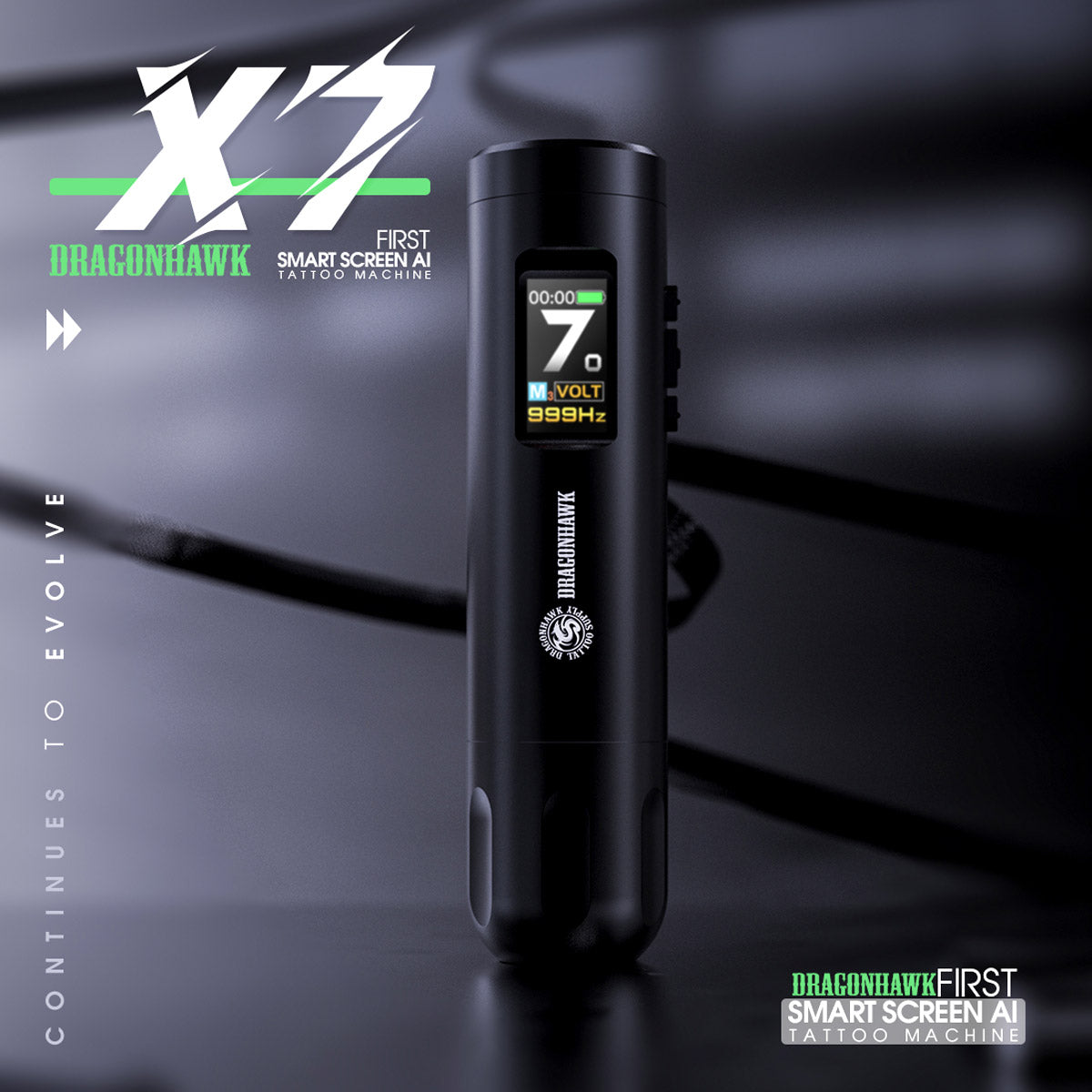 Dragonhawk X7 bezprzewodowa maszynka do tatuażu pen 3.5 mm