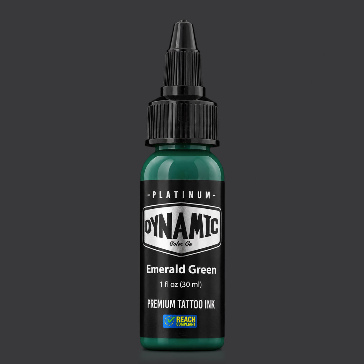Dynamic Platinum Emerald Green tattoo ink