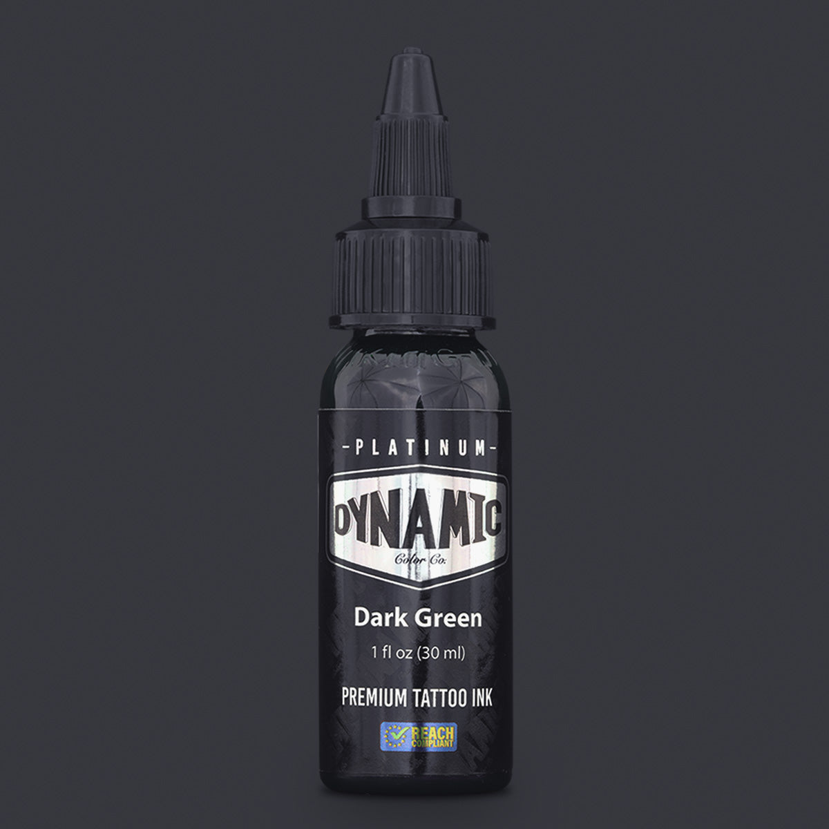 Dynamic Platinum Dark Green tusz do tatuażu