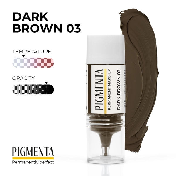 Pigmenta Dark Brown 03 pigment do makijażu permanentnego