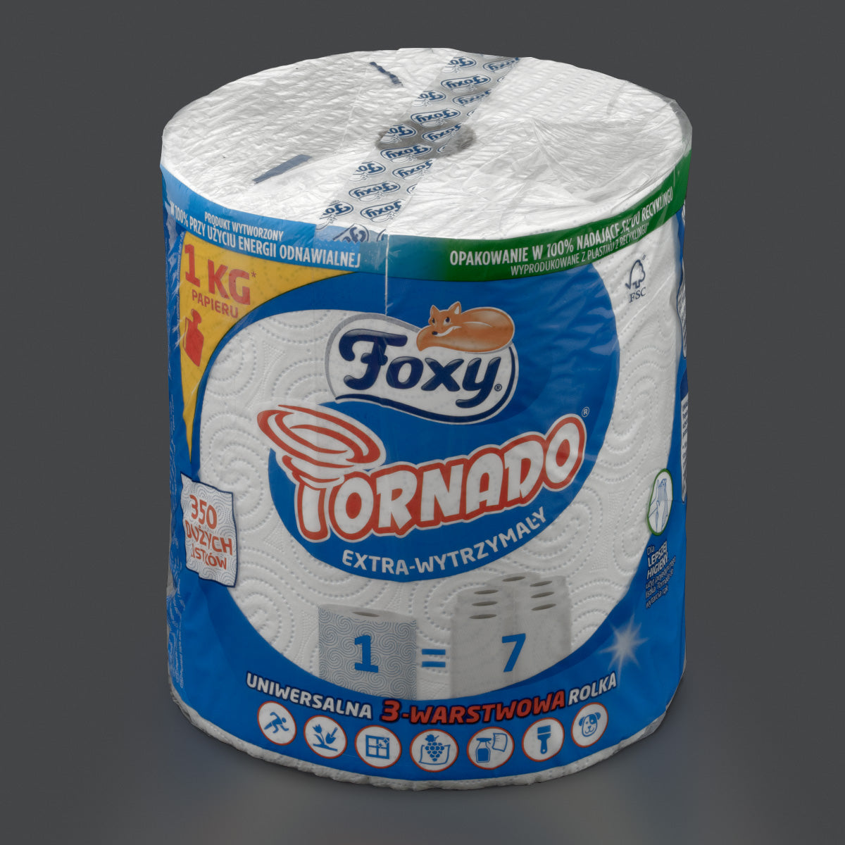 Foxy Tornado ręcznik papierowy w rolce