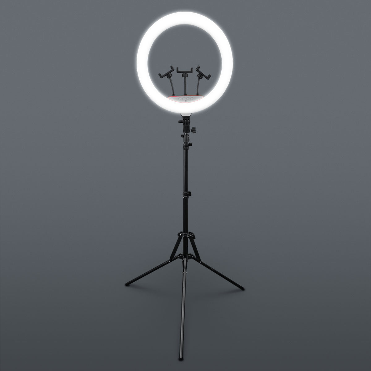 Lampa pierścieniowa LED 18" do tatuażu na statywie z pilotem
