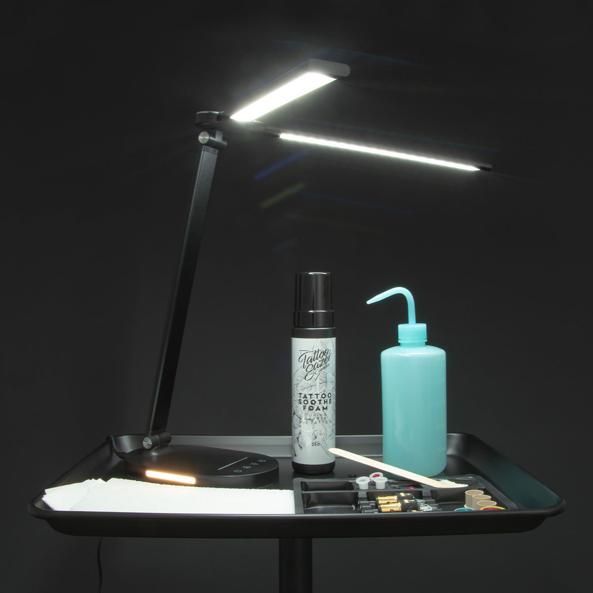 Lampa LED do tatuażu z podwójnym panelem