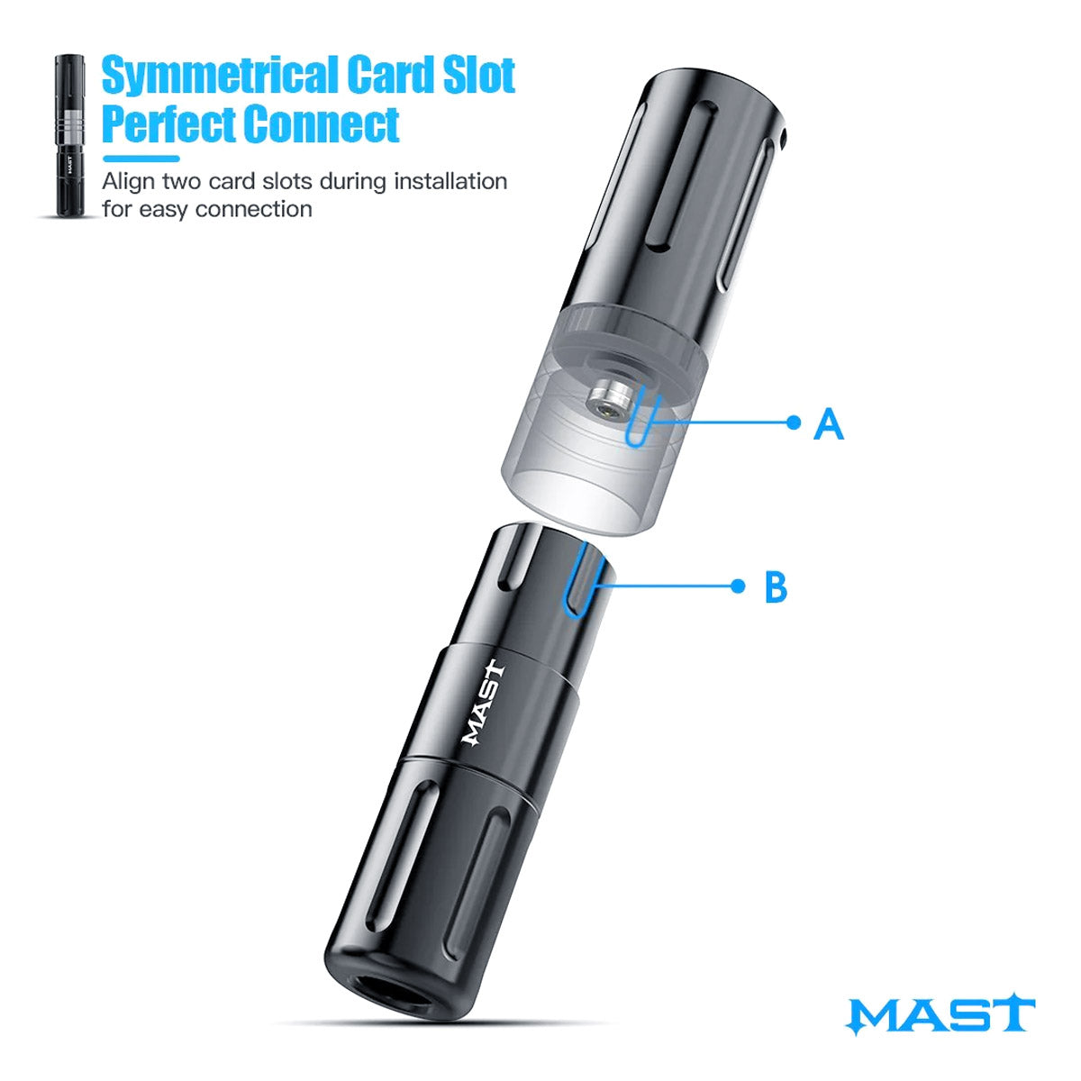 Mast Nano bezprzewodowa maszynka do tatuażu pen 3.2 mm