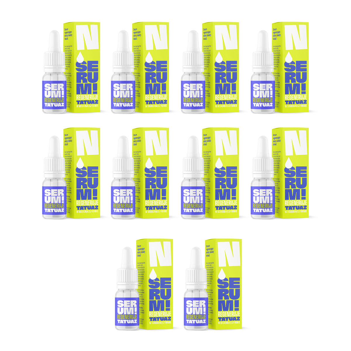 Neba serum regenerujące do tatuażu 10 szt.