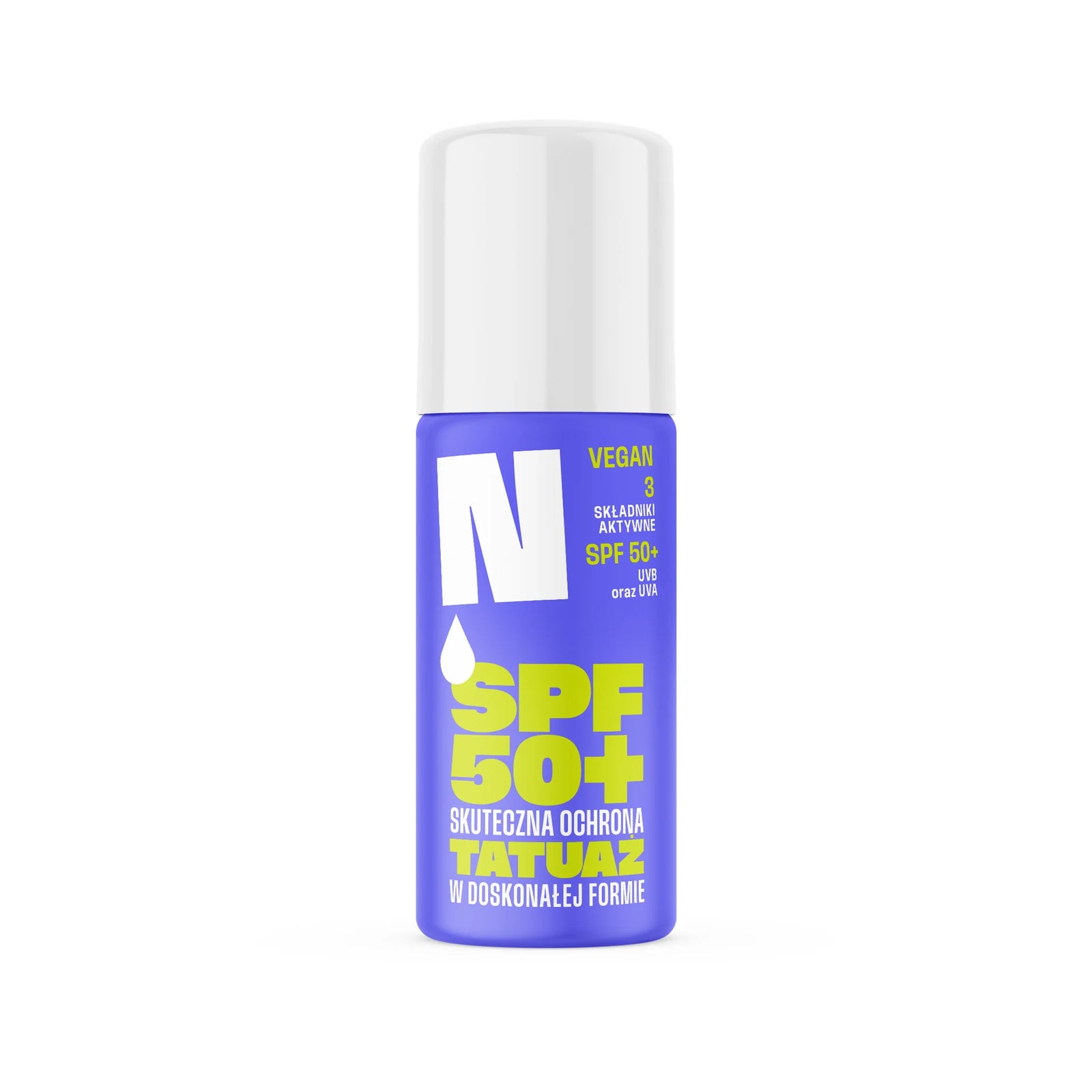 Neba spray ochronny z filtrem SPF 50+ do tatuażu