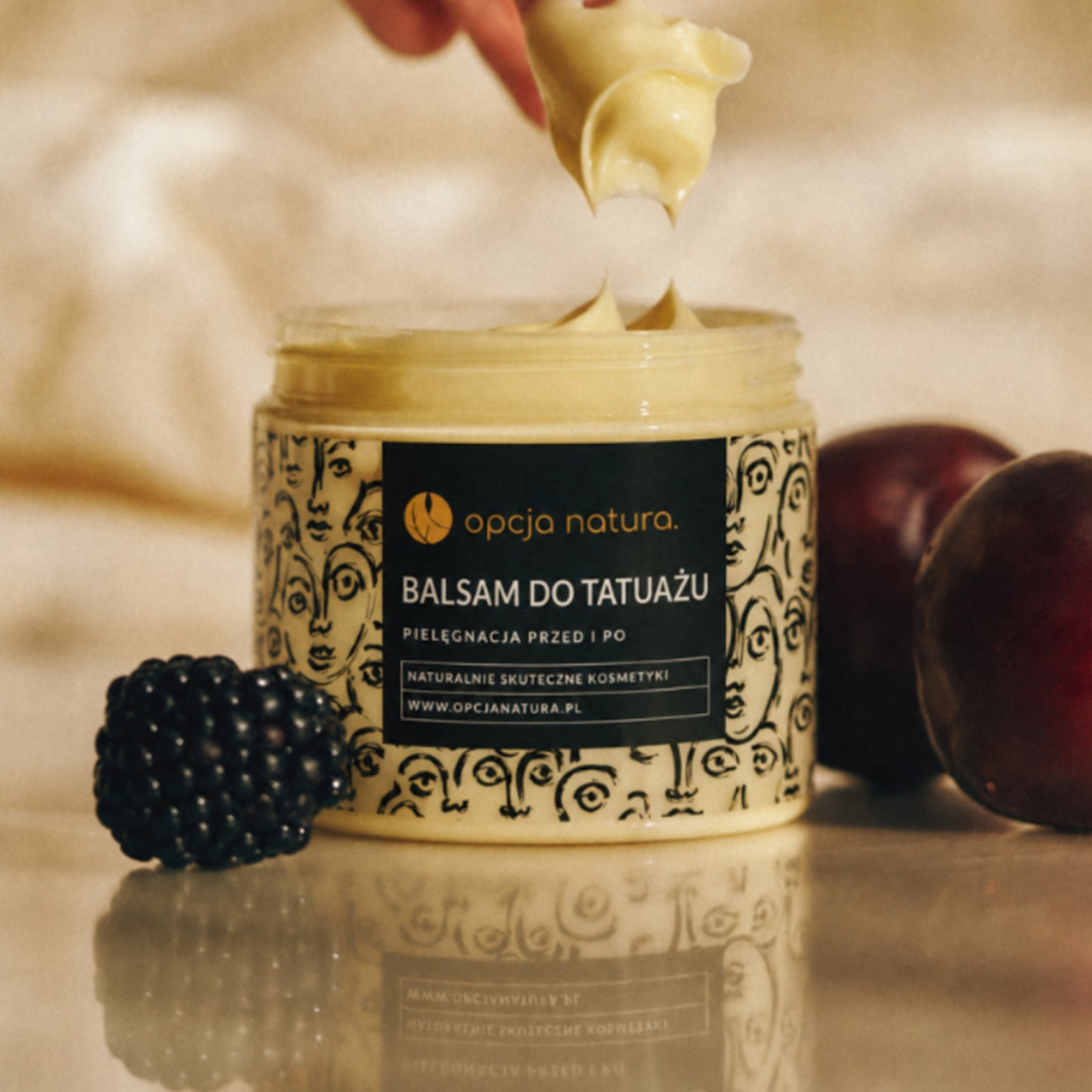 Opcja Natura balsam do pielęgnacji tatuażu