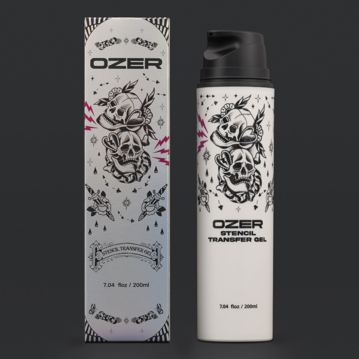 Ozer Stencil żel do odbijania wzorów