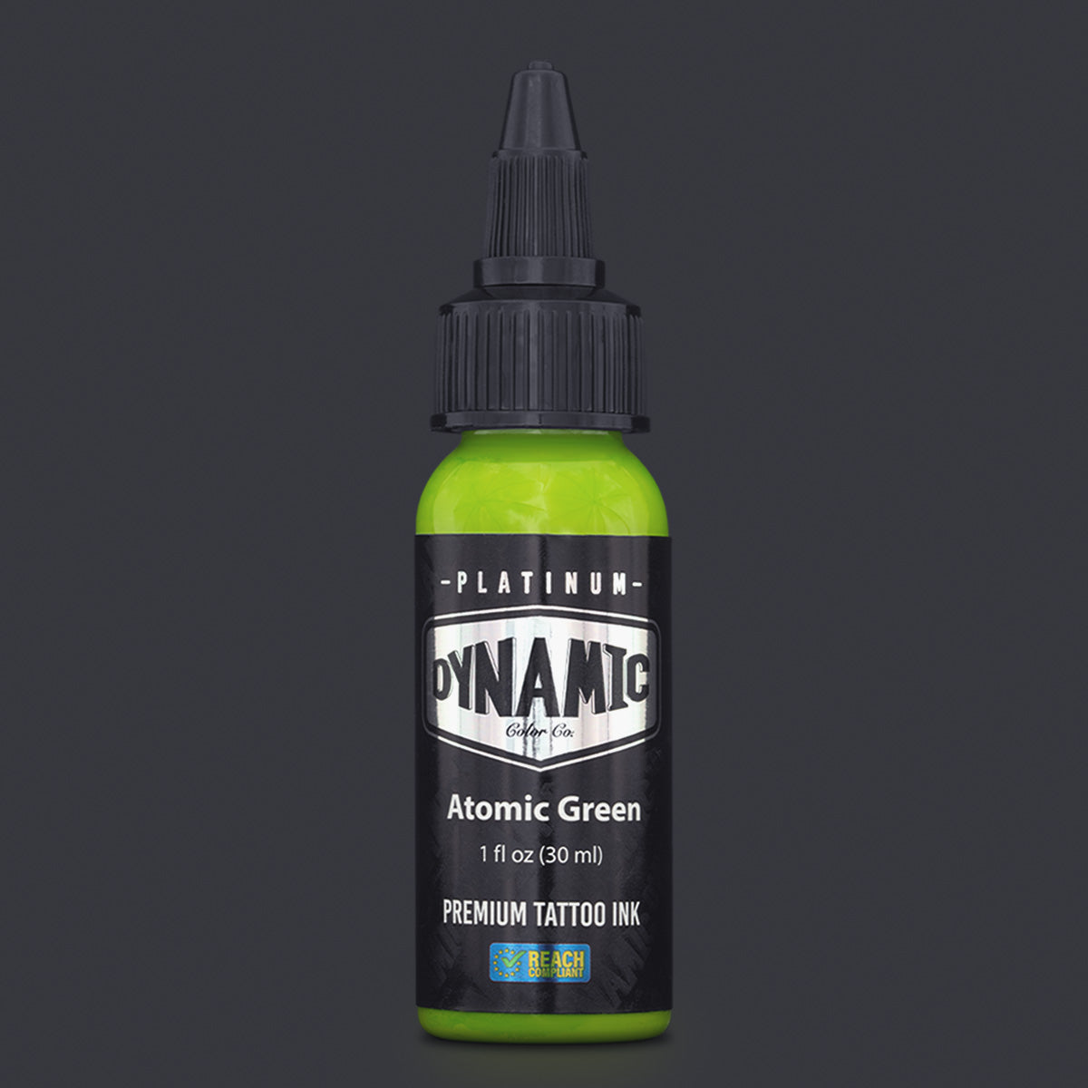 Dynamic Platinum Atomic Green tusz do tatuażu