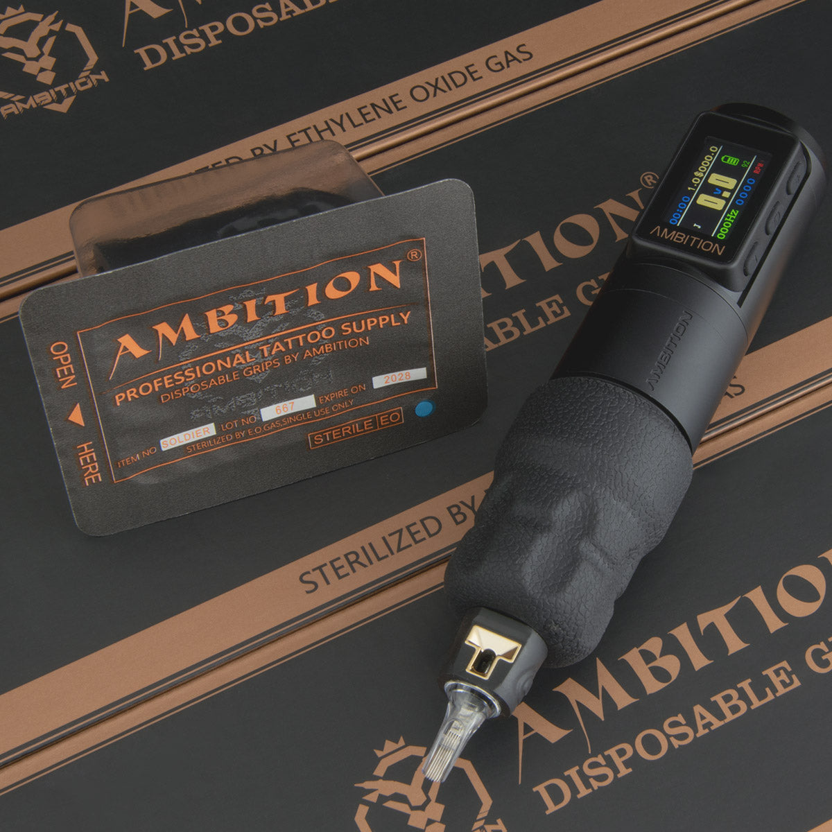 Ambition Ninja Max bezprzewodowa maszynka do tatuażu pen 3.5 mm