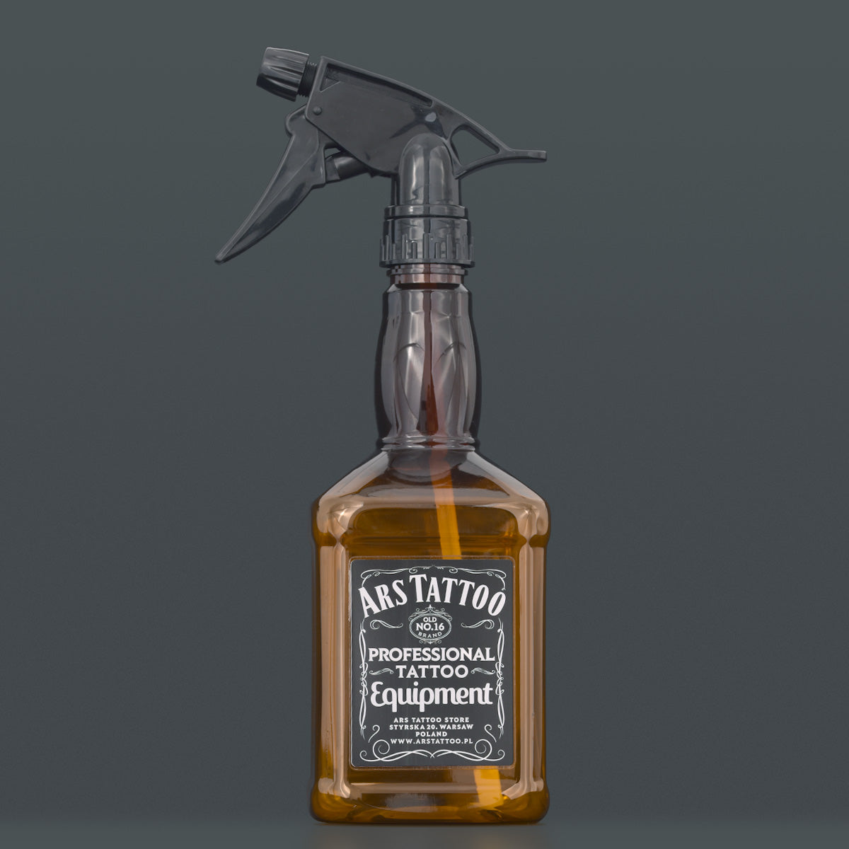 Butelka spryskiwacz whiskey do tatuażu
