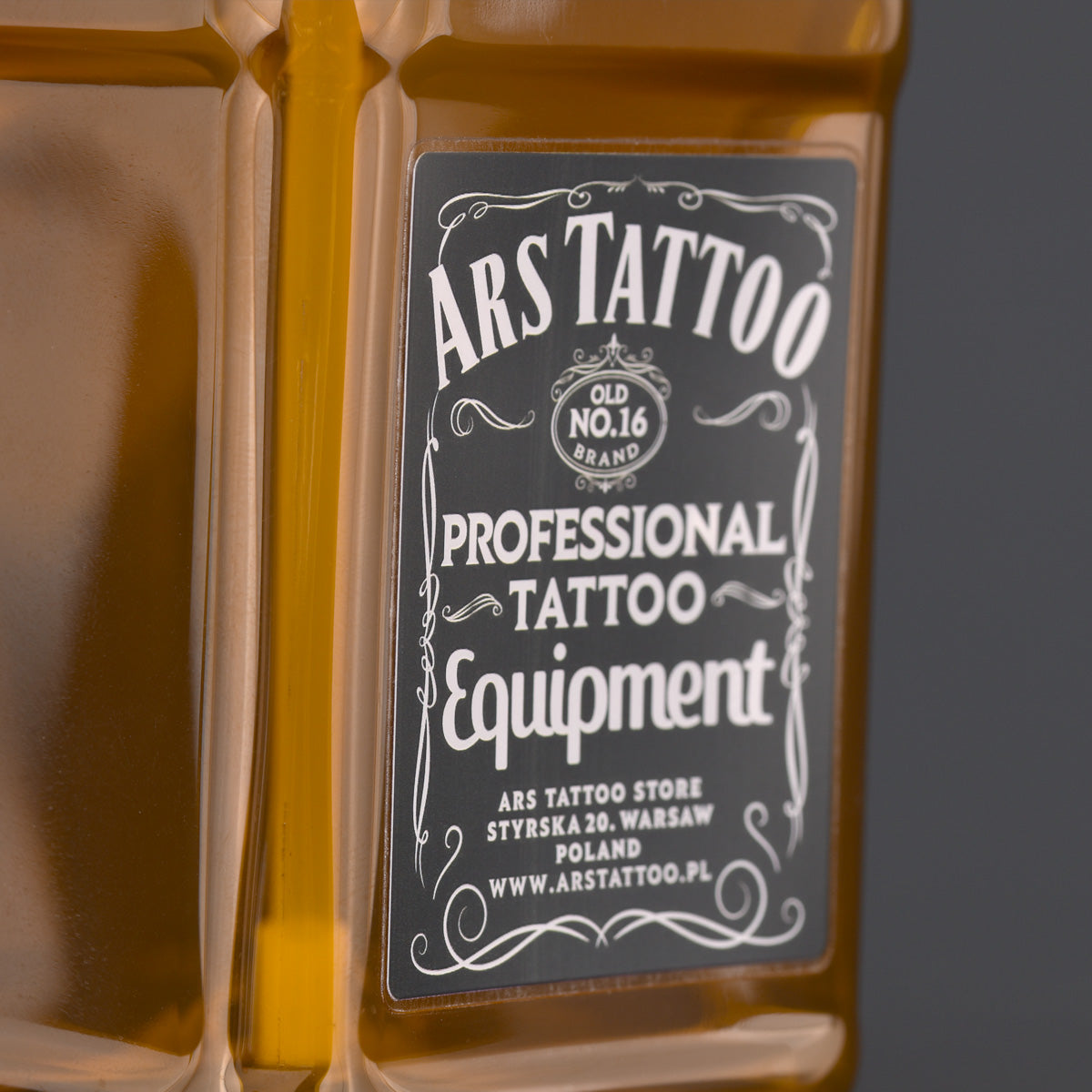 Butelka spryskiwacz whiskey do tatuażu