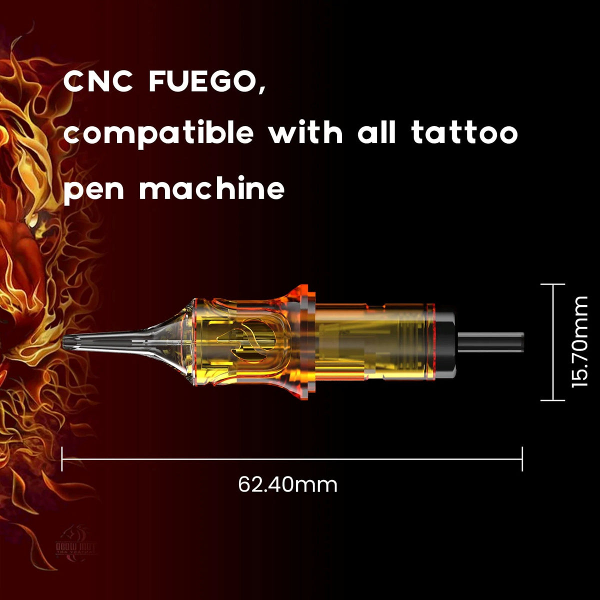 CNC Fuego kartridże Round Shader RS