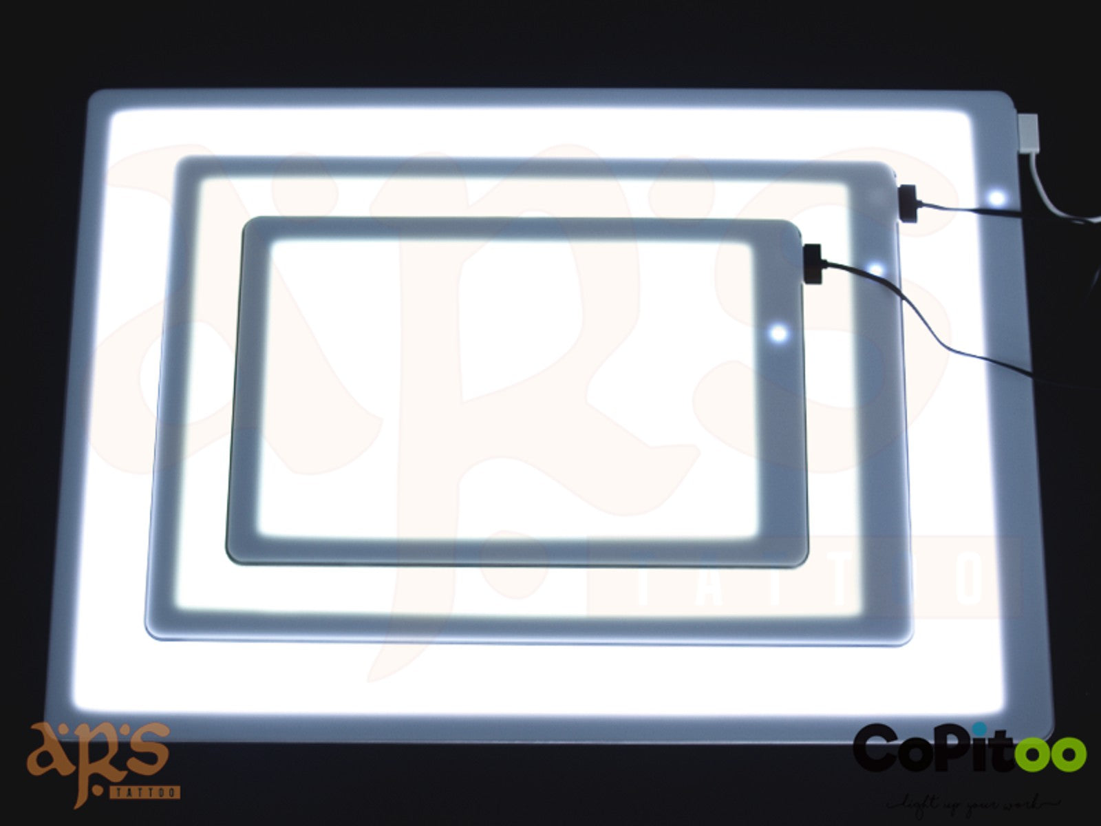 Copitoo Profi Carbon ekran LED do rysunku i tatuażu