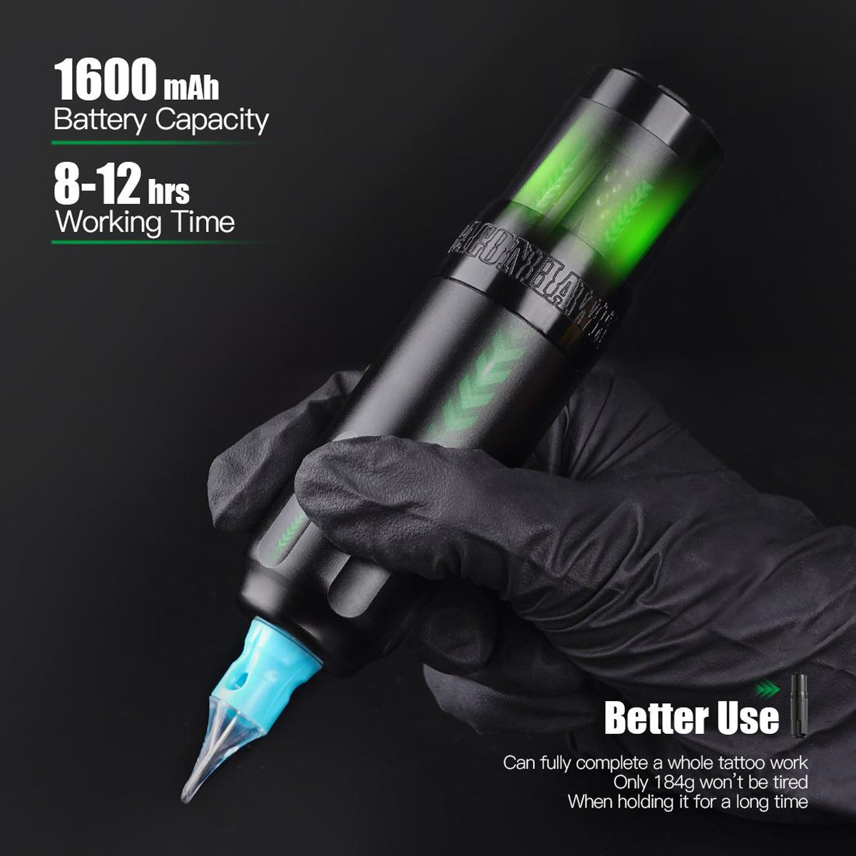 Dragonhawk Pen wireless tattoo machine pen 4.0 mm