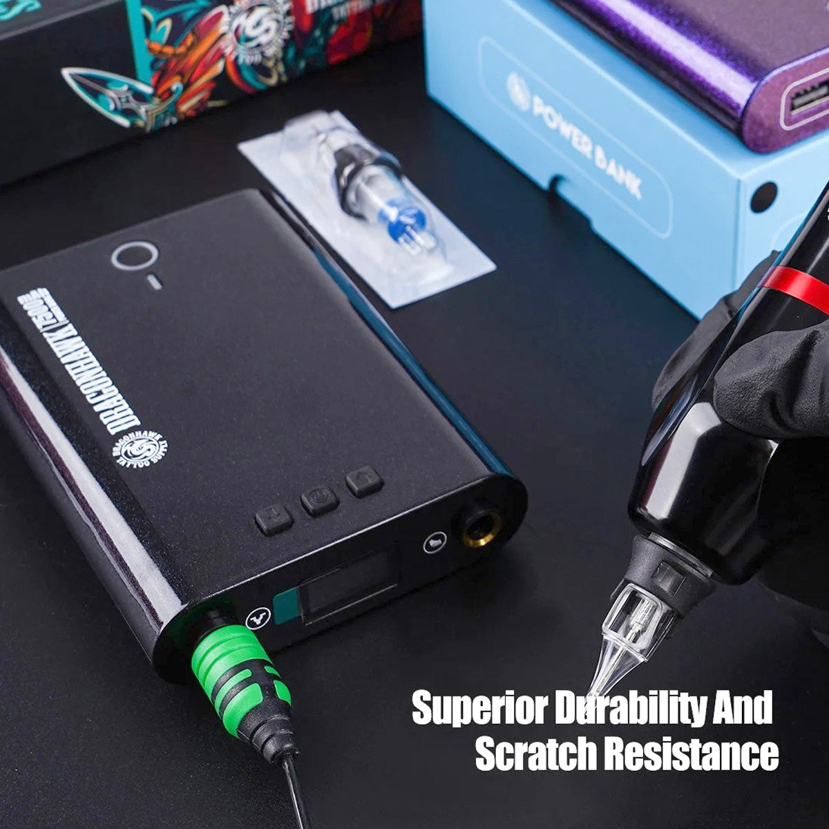 Dragonhawk Powerbank przenośny zasilacz do tatuażu