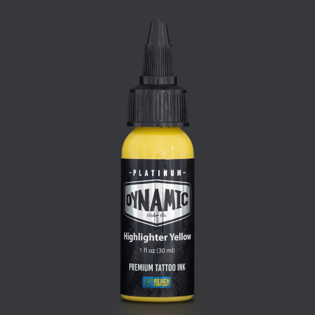 Dynamic Platinum Highlighter Yellow tusz do tatuażu