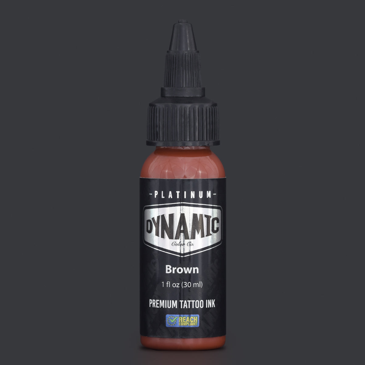 Dynamic Platinum Brown tusz do tatuażu