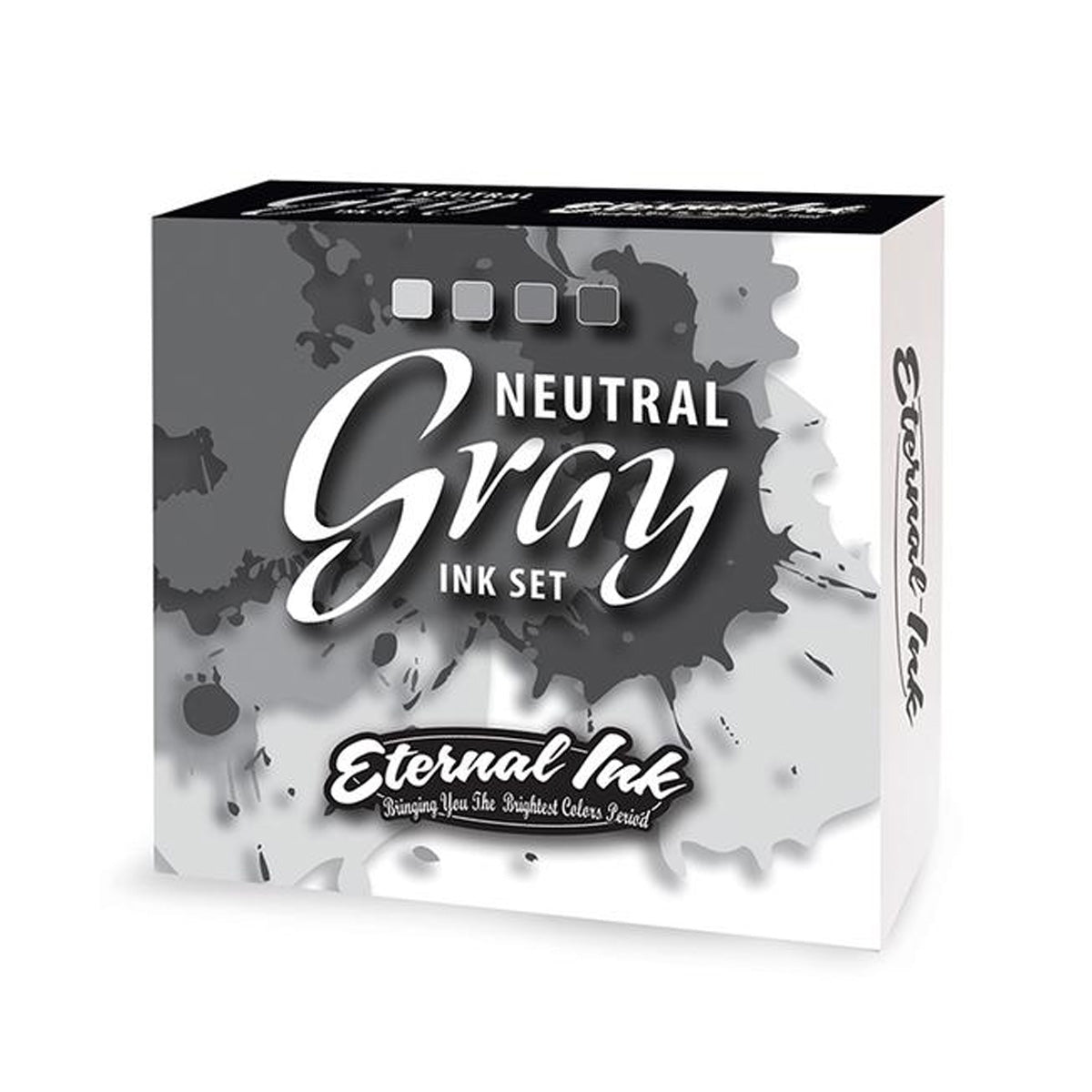 Eternal Ink Neutral Gray zestaw tuszy artystycznych 4 szt.