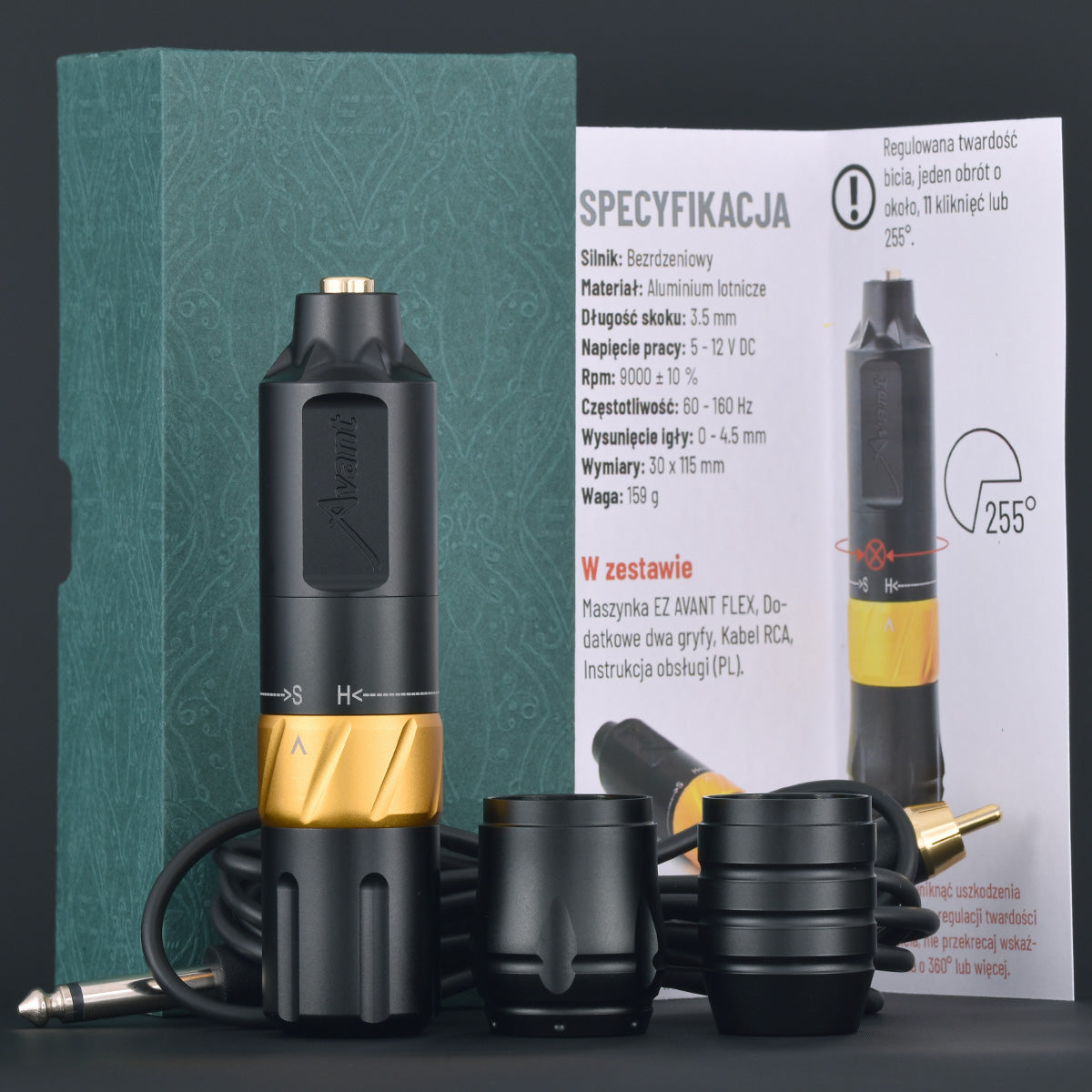 EZ Avant Flex maszynka do tatuażu pen 3.5 mm