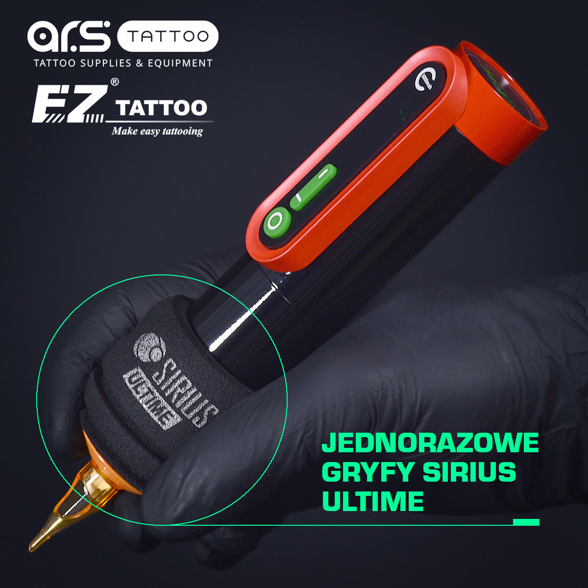 EZ Portex 2 Epic bezprzewodowa maszynka do tatuażu pen 3.5 mm