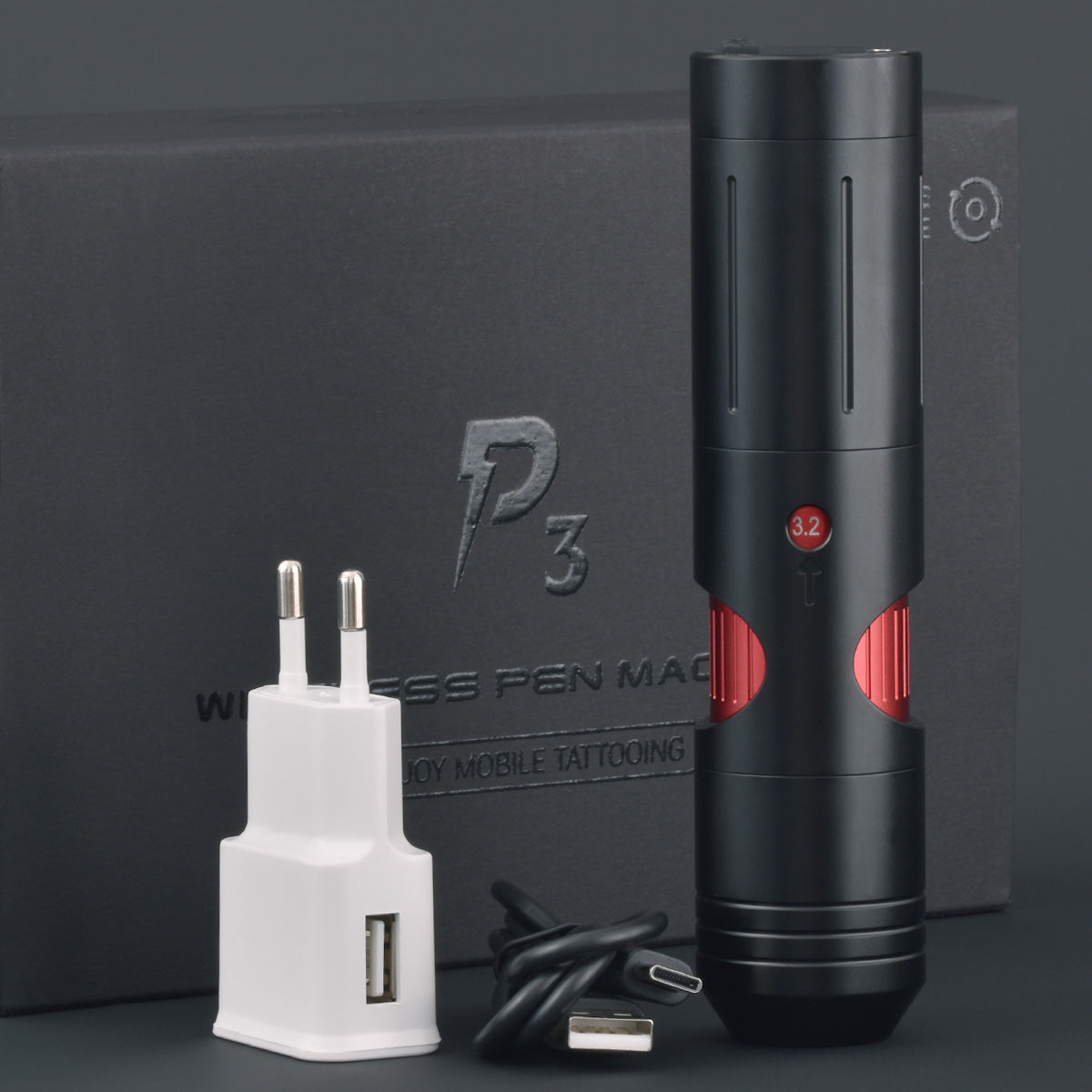 EZ P3 bezprzewodowa maszynka do tatuażu pen regulowany skok 2.5-4.0 mm