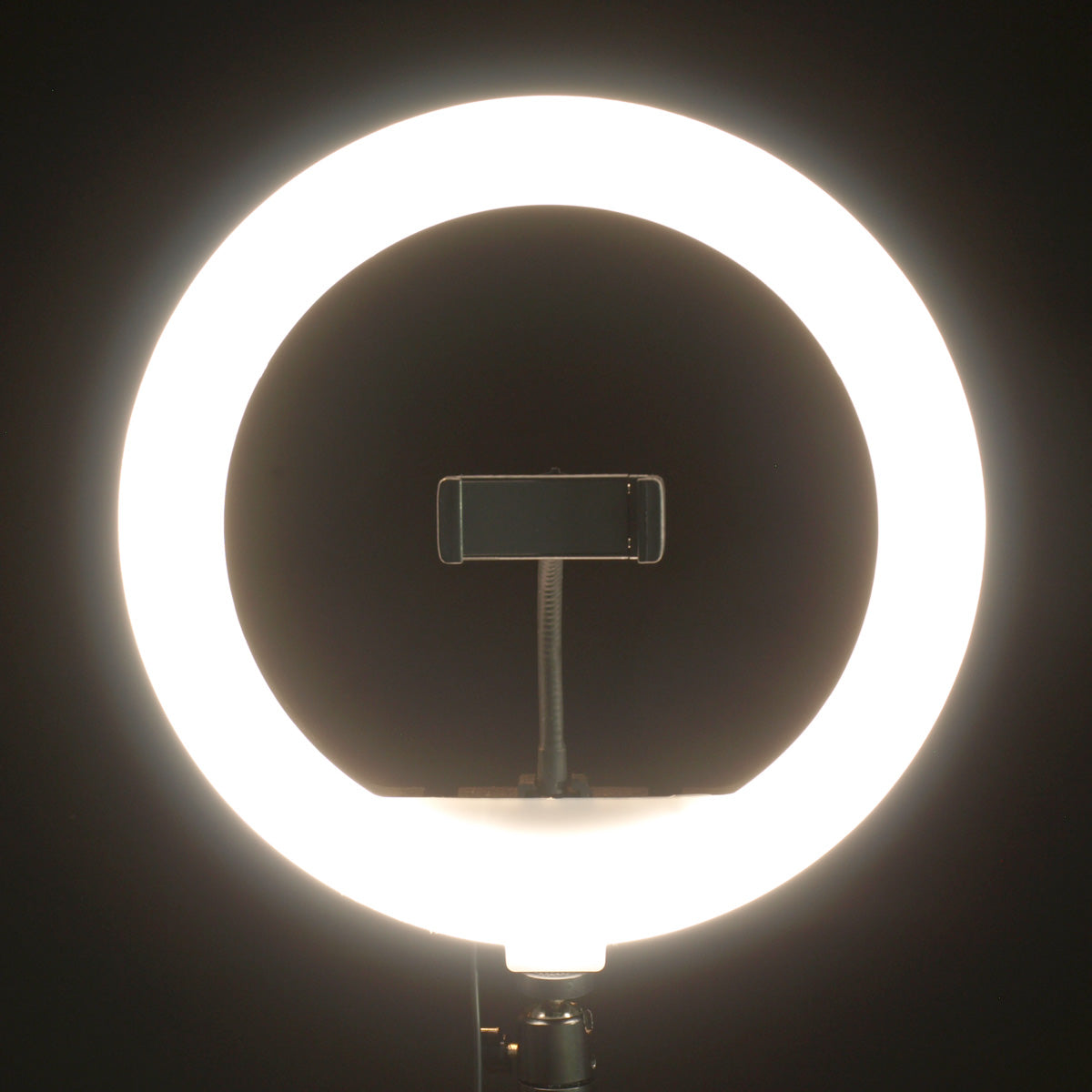Lampa pierścieniowa LED 12" do tatuażu na statywie