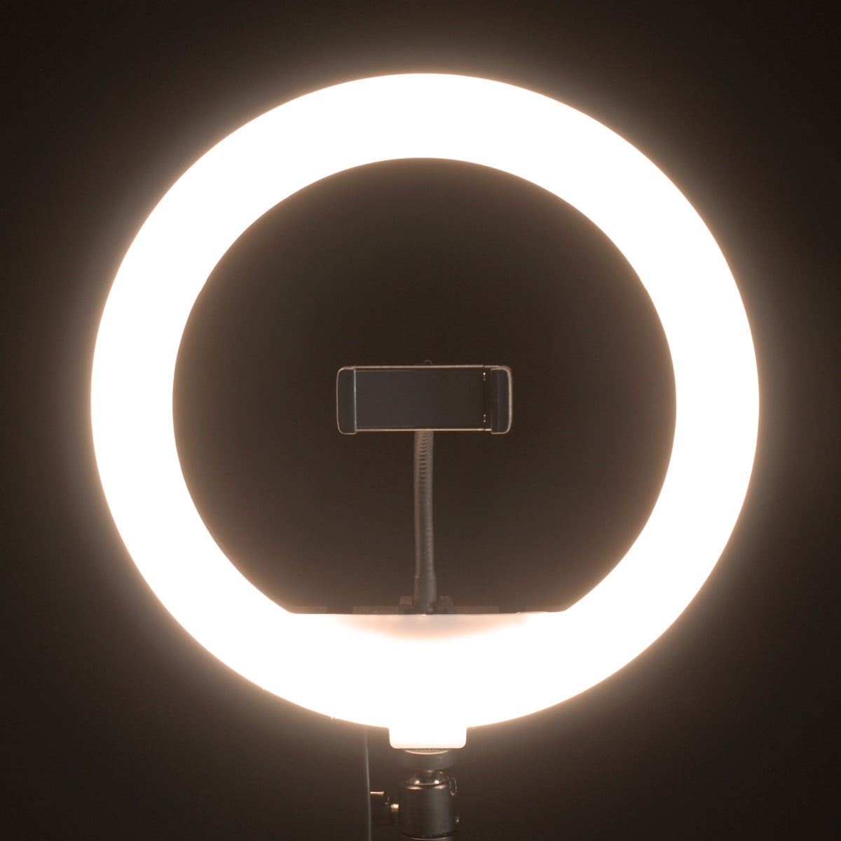 Lampa pierścieniowa LED 12" do tatuażu na statywie
