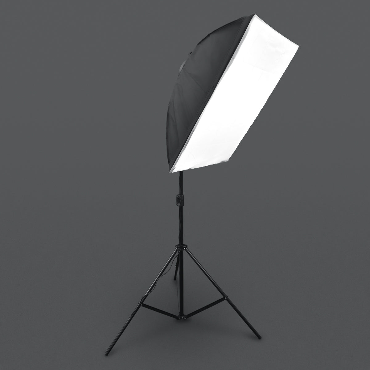 Lampa studyjna LED do tatuażu z softboxem na statywie