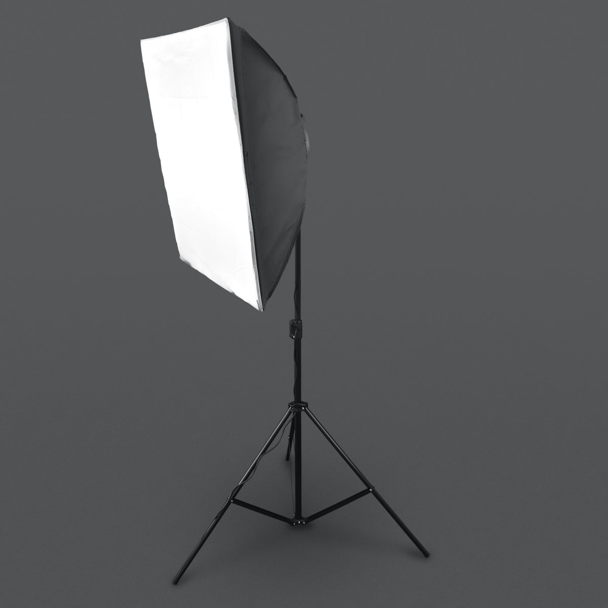 Lampa studyjna LED do tatuażu z softboxem na statywie