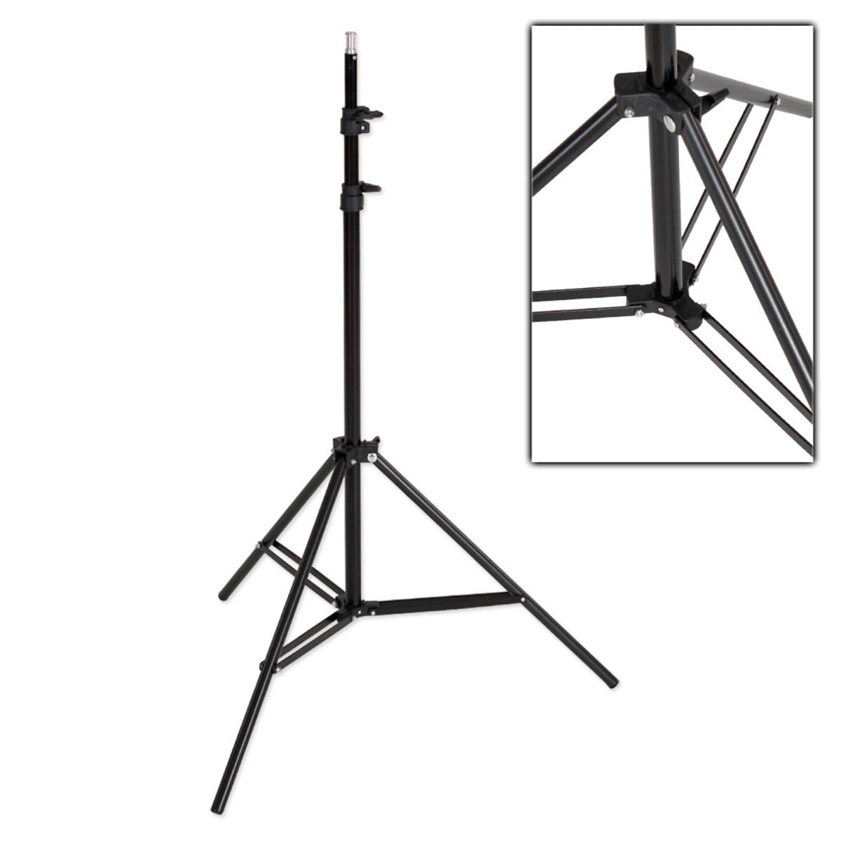 Lampa studyjna do tatuażu z softboxem na statywie