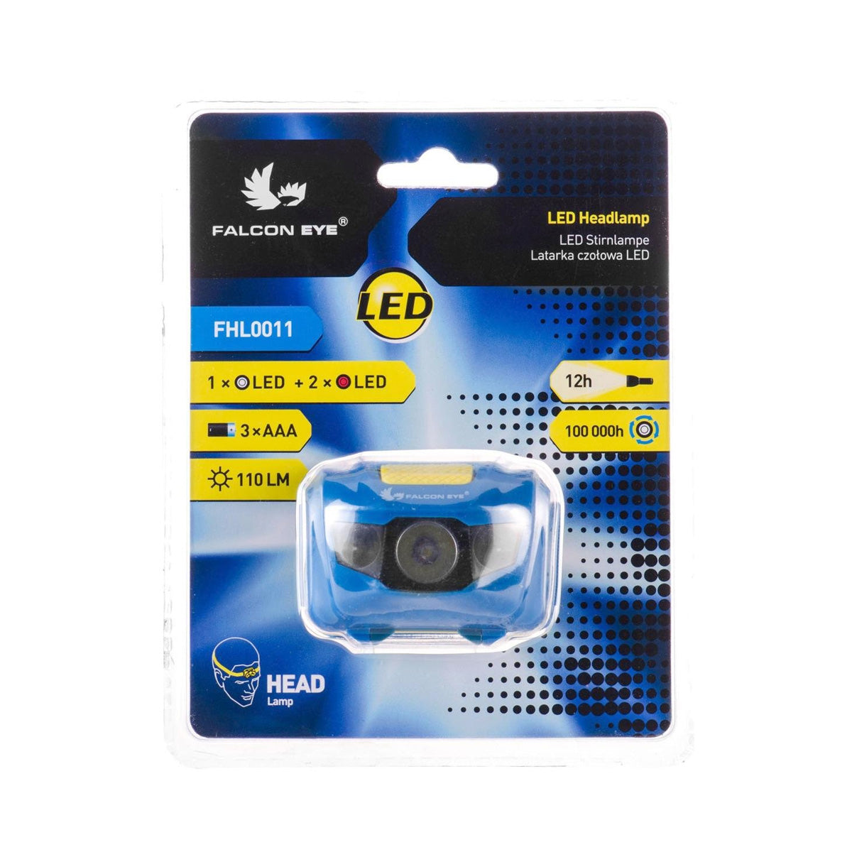 Mactronic Falcon Eye Blaze FHL0011 latarka czołowa LED do tatuażu