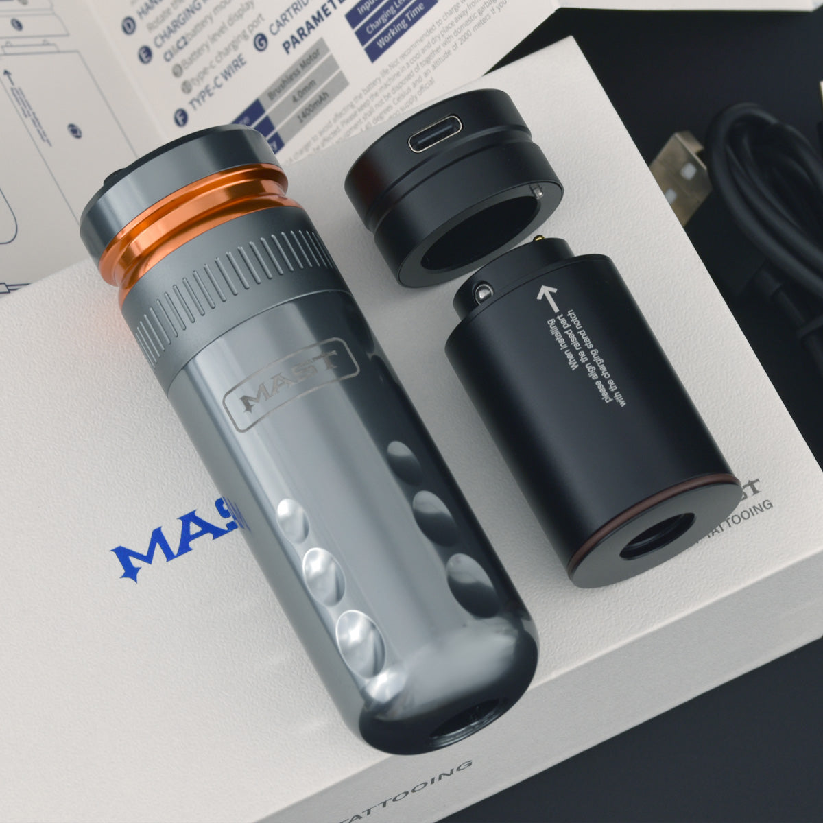 Mast Racer bezprzewodowa maszynka do tatuażu pen 4.0 mm