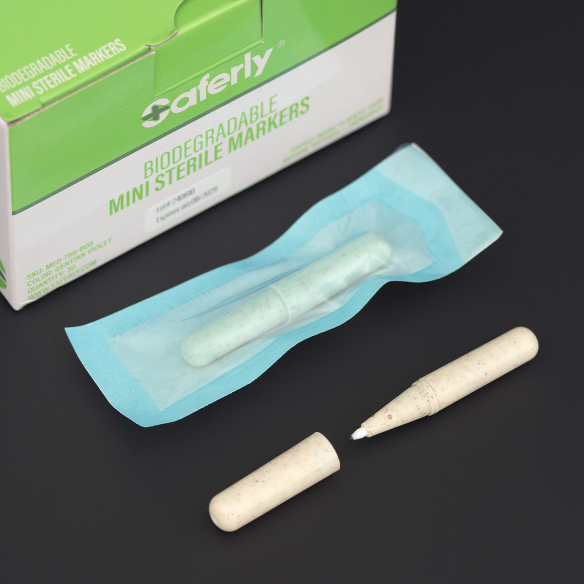 Mini pisak biodegradowalny sterylny