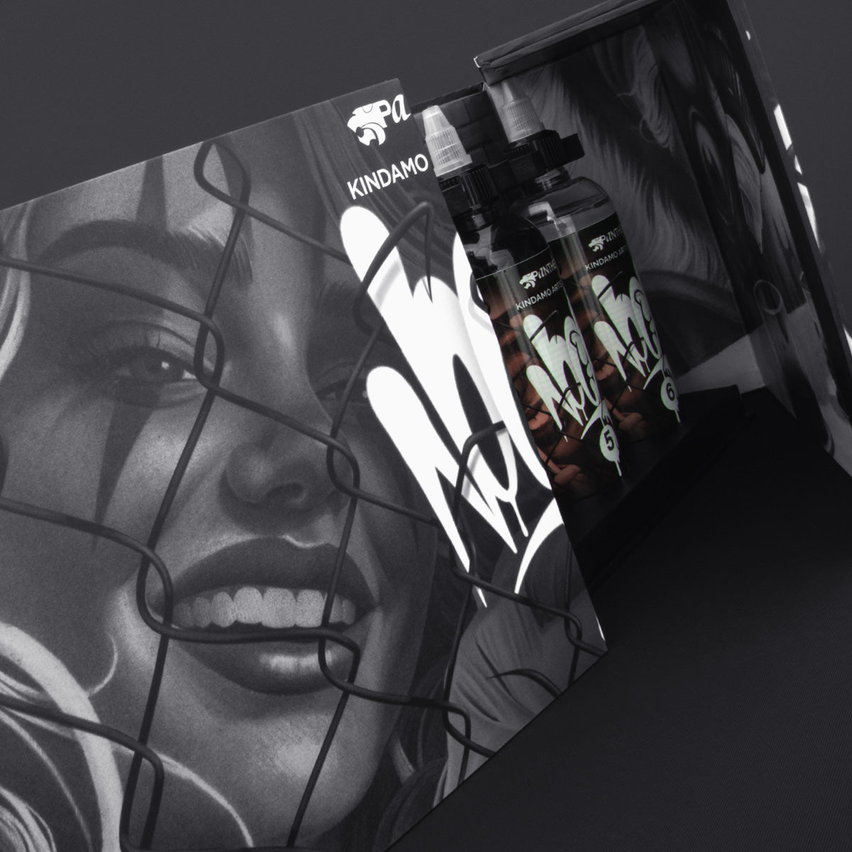 Panthera Kindamo Artist Series Zestaw tusz do tatuażu 6 szt.