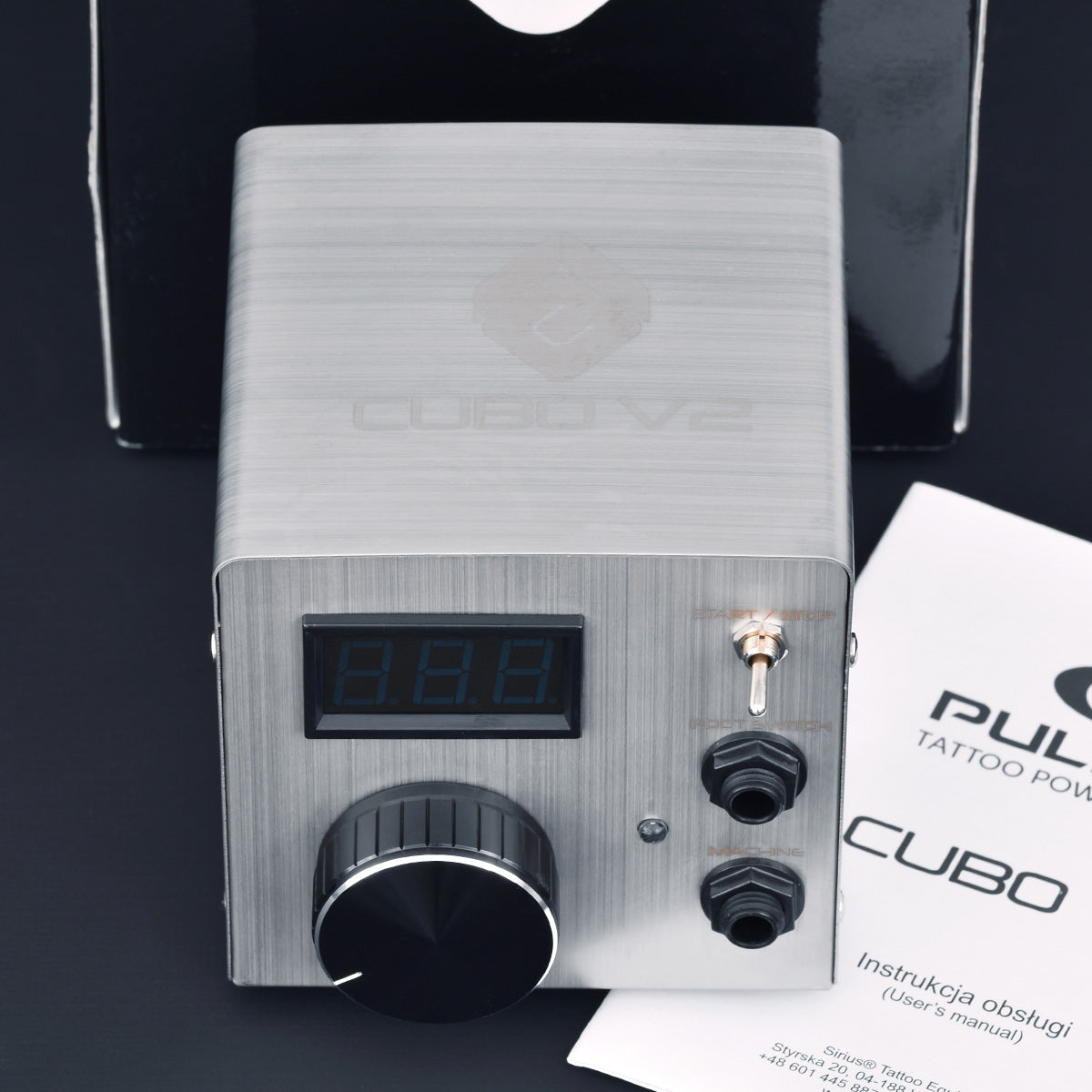 Pulsar Cubo V2 zasilacz do tatuażu